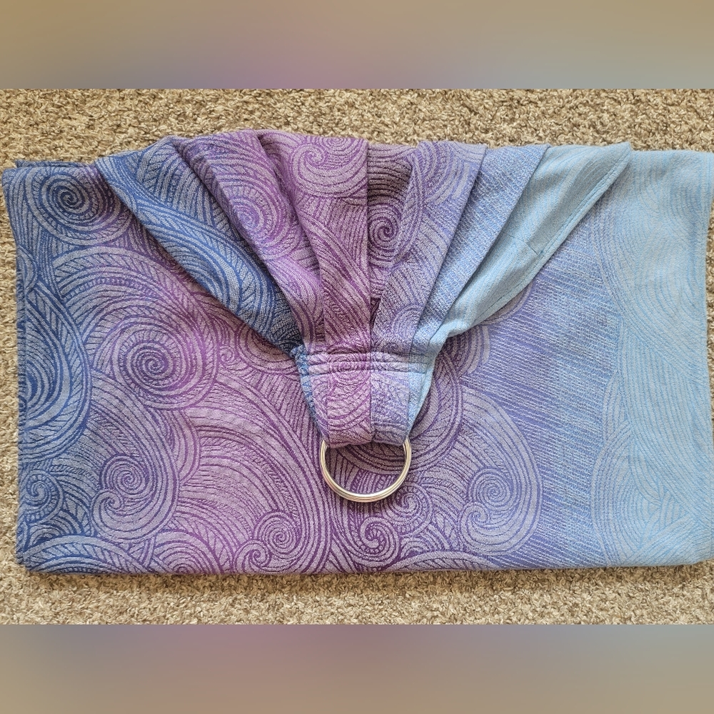 Oscha Sea Salt Bionic Ring Sling, Right Pleated shoulder